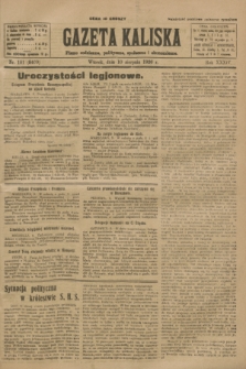 Gazeta Kaliska : pismo codzienne, polityczne, społeczne i ekonomiczne. R.34, nr 181 (10 sierpnia 1926) = nr 8409