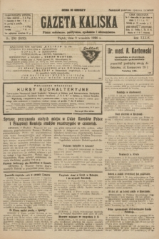 Gazeta Kaliska : pismo codzienne, polityczne, społeczne i ekonomiczne. R.34, nr 202 (3 września 1926) = nr 8430