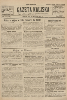Gazeta Kaliska : pismo codzienne, polityczne, społeczne i ekonomiczne. R.34, nr 213 (16 września 1926) = nr 8441