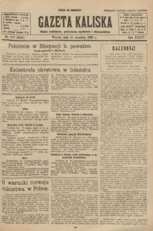 Gazeta Kaliska : pismo codzienne, polityczne, społeczne i ekonomiczne. R.34, nr 217 (21 września 1926) = nr 8445