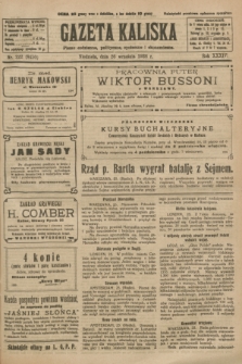 Gazeta Kaliska : pismo codzienne, polityczne, społeczne i ekonomiczne. R.34, nr 222 (26 września 1926) = nr 8450