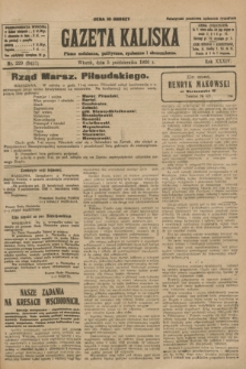 Gazeta Kaliska : pismo codzienne, polityczne, społeczne i ekonomiczne. R.34, nr 229 (5 października 1926) = nr 8457