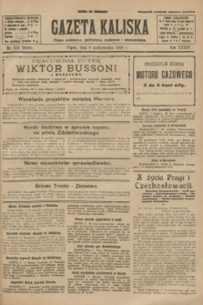 Gazeta Kaliska : pismo codzienne, polityczne, społeczne i ekonomiczne. R.34, nr 232 (8 października 1926) = nr 8460
