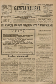 Gazeta Kaliska : pismo codzienne, polityczne, społeczne i ekonomiczne. R.34, nr 239 (16 października 1926) = nr 8467