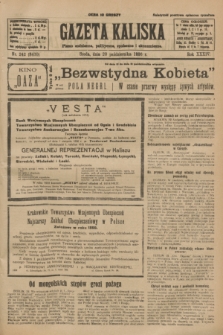 Gazeta Kaliska : pismo codzienne, polityczne, społeczne i ekonomiczne. R.34, nr 242 (20 października 1926) = nr 8470