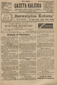 Gazeta Kaliska : pismo codzienne, polityczne, społeczne i ekonomiczne. R.34, nr 244 (22 października 1926) = nr 8472