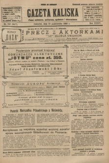 Gazeta Kaliska : pismo codzienne, polityczne, społeczne i ekonomiczne. R.34, nr 249 (28 października 1926) = nr 8477