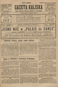 Gazeta Kaliska : pismo codzienne, polityczne, społeczne i ekonomiczne. R.34, nr 259 (10 listopada 1926) = nr 8487