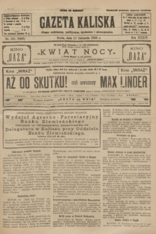 Gazeta Kaliska : pismo codzienne, polityczne, społeczne i ekonomiczne. R.34, nr 265 (17 listopada 1926) = nr 8493