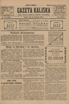 Gazeta Kaliska : pismo codzienne, polityczne, społeczne i ekonomiczne. R.34, nr 276 (30 listopada 1926) = nr 8504
