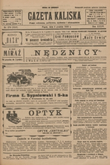Gazeta Kaliska : pismo codzienne, polityczne, społeczne i ekonomiczne. R.34, nr 279 (3 grudnia 1926) = nr 8507