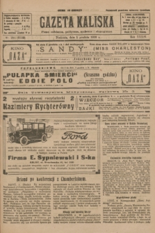 Gazeta Kaliska : pismo codzienne, polityczne, społeczne i ekonomiczne. R.34, nr 281 (5 grudnia 1926) = nr 8509