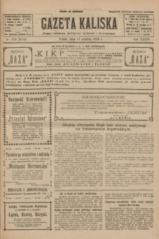 Gazeta Kaliska : pismo codzienne, polityczne, społeczne i ekonomiczne. R.34, nr 290 (17 grudnia 1926) = nr 8518