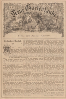 Neue Gartenlaube : Beilage zum „Danziger Courier”. 1893, № 32 ([6 August])