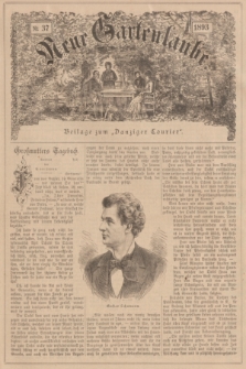 Neue Gartenlaube : Beilage zum „Danziger Courier”. 1893, № 37 ([10 September])