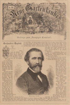 Neue Gartenlaube : Beilage zum „Danziger Courier”. 1893, № 39 ([26 September])