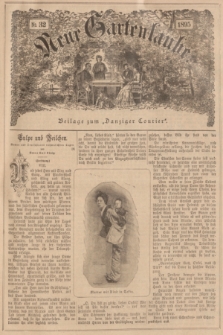 Neue Gartenlaube : Beilage zum „Danziger Courier”. 1895, № 32 ([11 August])