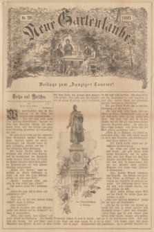 Neue Gartenlaube : Beilage zum „Danziger Courier”. 1895, № 38 ([22 September])