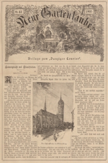 Neue Gartenlaube : Beilage zum „Danziger Courier”. 1895, № 42 ([20 Oktober])