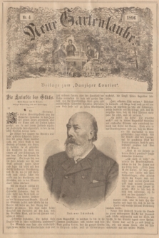 Neue Gartenlaube : Beilage zum „Danziger Courier”. 1896, № 4 ([26 Januar])