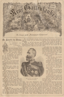 Neue Gartenlaube : Beilage zum „Danziger Courier”. 1896, № 12 ([22 März])