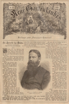 Neue Gartenlaube : Beilage zum „Danziger Courier”. 1896, № 13 ([29 März])