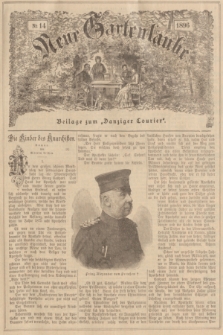 Neue Gartenlaube : Beilage zum „Danziger Courier”. 1896, № 14 ([5 April])