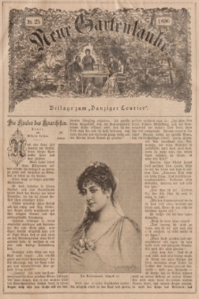 Neue Gartenlaube : Beilage zum „Danziger Courier”. 1896, № 25 ([21 Juni])