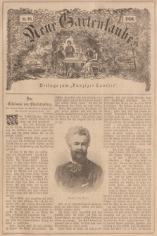 Neue Gartenlaube : Beilage zum „Danziger Courier”. 1896, № 36 ([6 September])