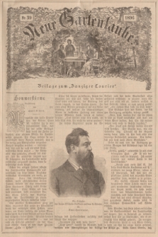 Neue Gartenlaube : Beilage zum „Danziger Courier”. 1896, № 39 ([27 September])