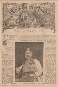 Neue Gartenlaube : Beilage zum „Danziger Courier”. 1896, № 40 ([4 Oktober])