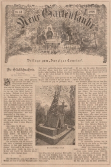 Neue Gartenlaube : Beilage zum „Danziger Courier”. 1896, № 41 ([11 Oktober])