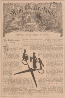 Neue Gartenlaube : Beilage zum „Danziger Courier”. 1896, № 43 ([25 Oktober])
