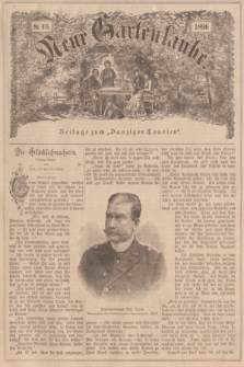 Neue Gartenlaube : Beilage zum „Danziger Courier”. 1896, № 46 ([15 November])