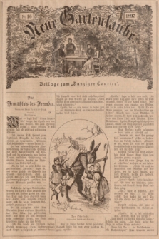 Neue Gartenlaube : Beilage zum „Danziger Courier”. 1897, № 16 ([18 April])