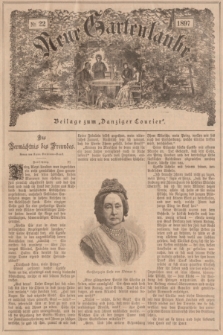Neue Gartenlaube : Beilage zum „Danziger Courier”. 1897, № 22 ([30 Mai])