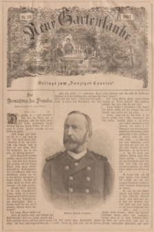 Neue Gartenlaube : Beilage zum „Danziger Courier”. 1897, № 26 ([27 Juni])