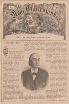 Neue Gartenlaube : Beilage zum „Danziger Courier”. 1898, № 5 ([30 Januar])