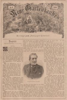 Neue Gartenlaube : Beilage zum „Danziger Courier”. 1898, № 8 ([20 Februar])