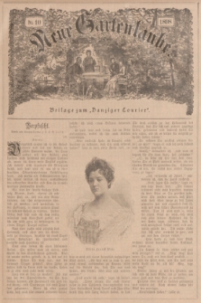 Neue Gartenlaube : Beilage zum „Danziger Courier”. 1898, № 10 ([6 März])