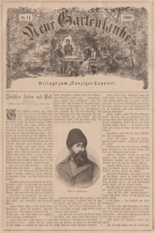 Neue Gartenlaube : Beilage zum „Danziger Courier”. 1898, № 11 ([13 März])