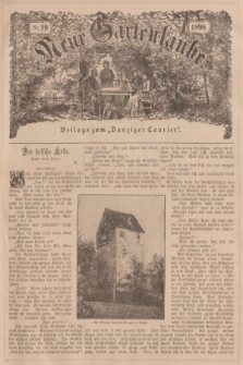 Neue Gartenlaube : Beilage zum „Danziger Courier”. 1898, № 19 ([8 Mai])