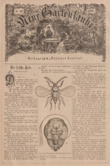 Neue Gartenlaube : Beilage zum „Danziger Courier”. 1898, № 20 ([15 Mai])