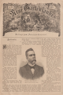 Neue Gartenlaube : Beilage zum „Danziger Courier”. 1898, № 23 ([5 Juni])