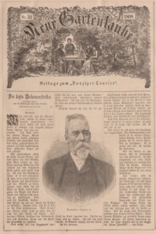 Neue Gartenlaube : Beilage zum „Danziger Courier”. 1898, № 31 ([31 Juli])