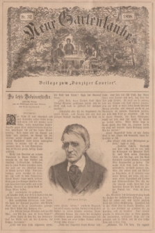 Neue Gartenlaube : Beilage zum „Danziger Courier”. 1898, № 32 ([7 August])
