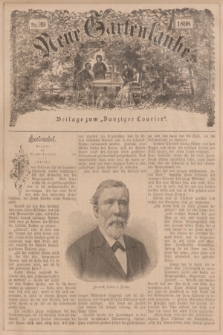Neue Gartenlaube : Beilage zum „Danziger Courier”. 1898, № 39 ([25 September])