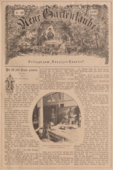 Neue Gartenlaube : Beilage zum „Danziger Courier”. 1898, № 40 ([2 Oktober])