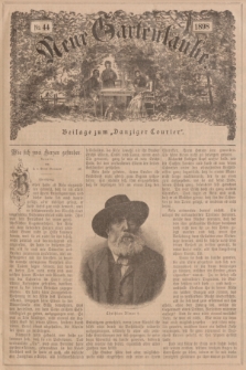 Neue Gartenlaube : Beilage zum „Danziger Courier”. 1898, № 44 ([30 Oktober])