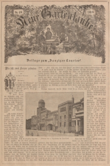 Neue Gartenlaube : Beilage zum „Danziger Courier”. 1898, № 48 ([27 November])